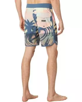 Шорты для плавания Quiksilver Highlite Scallop 19" Boardshorts, цвет Pastel Turquoise