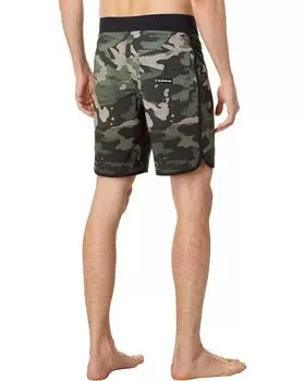 Шорты для плавания Quiksilver Highlite Scallop 19" Boardshorts, цвет Tarmac 1