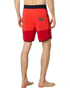 Шорты для плавания Quiksilver Highlite Scallop 19" Boardshorts, цвет High-Risk Red