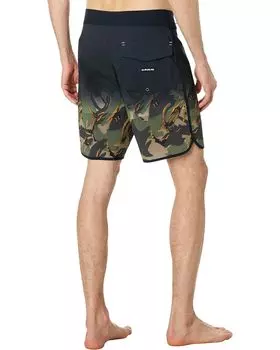 Шорты для плавания Quiksilver Highlite Scallop 19" Boardshorts, цвет Four Leaf Clover