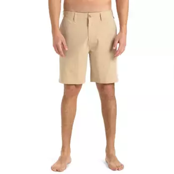 Шорты для плавания Quiksilver Hybrid Union Heather Amph 19, бежевый