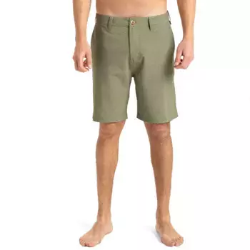 Шорты для плавания Quiksilver Hybrid Union Heather Amph 19, зеленый