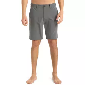 Шорты для плавания Quiksilver Hybrid Union Heather Amph 19, серый