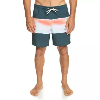 Шорты для плавания Quiksilver Surfsilk Air-Brush Volley 17Nb, синий