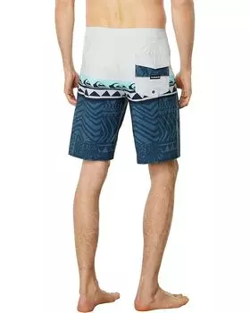 Шорты для плавания Quiksilver Surfsilk Panel 20" Boardshorts, цвет Grey Violet