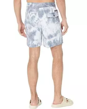Шорты для плавания Quiksilver Surfsilk Piped 18" Boardshorts, цвет Blue Mirage