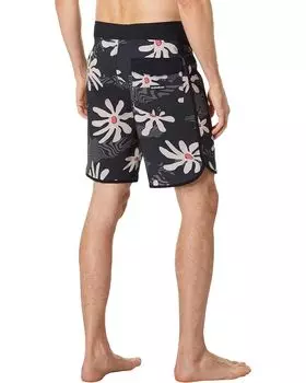 Шорты для плавания Quiksilver Surfsilk Scallop 19" Boardshorts, цвет Black 1