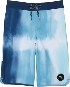 Шорты для плавания Quiksilver Surfsilk Scallop, цвет Delph Blue