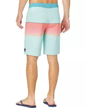 Шорты для плавания Quiksilver Surfsilk Slab 21" Boardshorts, цвет Iced Aqua