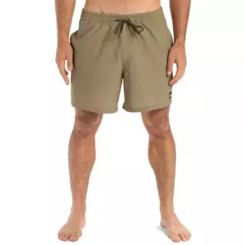 Шорты для плавания Quiksilver Surfsilk Solid Volley 16, зеленый