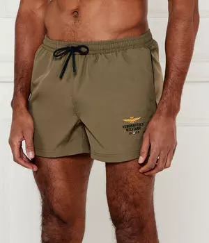 Шорты для плавания Regular fit Aeronautica Militare, серый