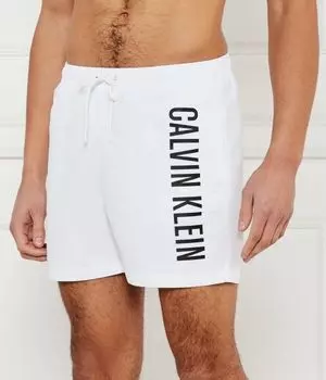 Шорты для плавания Regular fit Calvin Klein Swimwear, белый