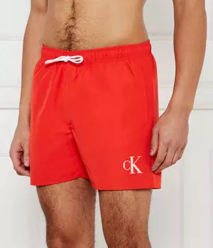 Шорты для плавания Regular fit Calvin Klein Swimwear, красный
