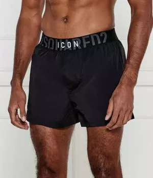 Шорты для плавания Regular fit Dsquared2, черный