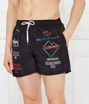 Шорты для плавания Regular fit Iceberg, черный