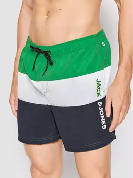 Шорты для плавания regular fit Jack&Jones, зеленый