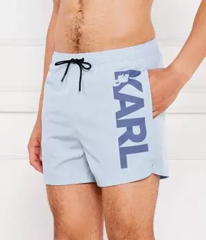 Шорты для плавания Regular fit Karl Lagerfeld, синий