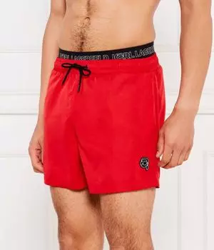 Шорты для плавания Regular fit Karl Lagerfeld, красный