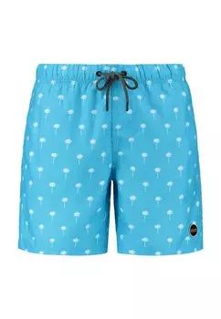 Шорты для плавания Regular Fit Palm Shiwi, речной синий