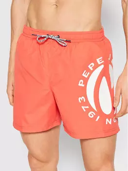 Шорты для плавания regular fit Pepe Jeans, оранжевый