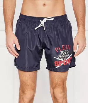 Шорты для плавания Regular fit Plein Sport, синий