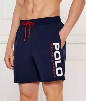 Шорты для плавания Regular fit Polo Ralph Lauren, синий