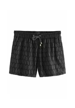 Шорты для плавания REGULAR FIT - PRINTED Next, черный