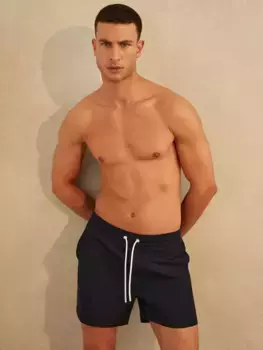 Шорты для плавания Reiss Shore Drawstring, темно-синий