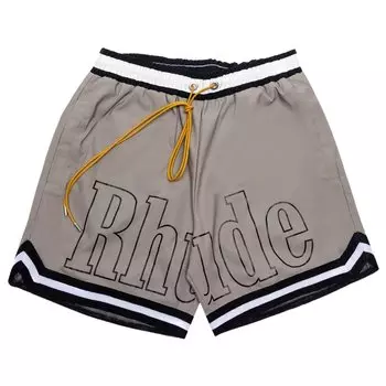Шорты для плавания Rhude Basketball Swim Short, бежевый