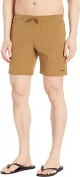 Шорты для плавания Rhythm Textured Beach Jam, цвет Butterscotch