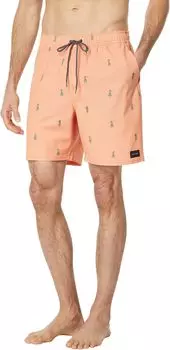 Шорты для плавания Rip Curl Hula Breach 18" Volley, цвет Peach