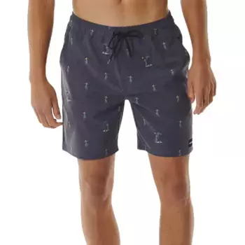 Шорты для плавания Rip Curl Hula Breach Volley, черный