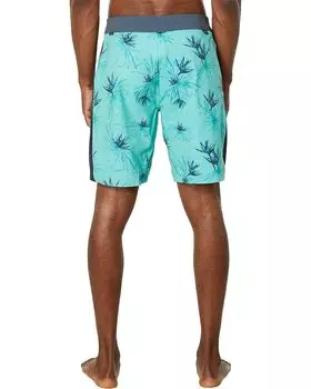 Шорты для плавания Rip Curl Mirage 3/2/1 Ultimate 19" Boardshorts, цвет Black/Grey/Aqua