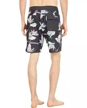 Шорты для плавания Rip Curl Mirage Hawaii Tropics 19" Boardshorts, цвет Washed Black