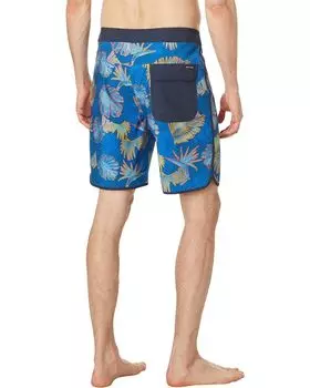 Шорты для плавания Rip Curl Mirage Tropical Daze 19" Boardshorts, темно-синий