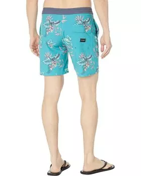 Шорты для плавания Rip Curl Tropic Vision Layday 18" Boardshorts, цвет Medium Blue