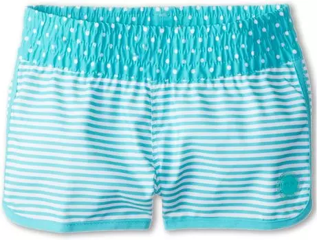 Шорты для плавания Roxy Doll Face Loosen Up Boardie, цвет Light Jade Doll Face Stripe NEW