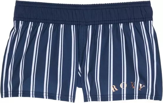 Шорты для плавания Roxy Same Time 2" Boardshorts, цвет Mood Indigo At Down Stripe