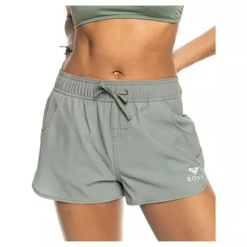 Шорты для плавания Roxy Woven, зеленый