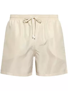 Шорты для плавания с аппликацией логотипа Balmain, нейтральный