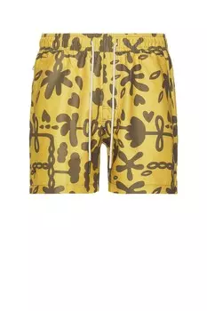 Шорты для плавания с гальбанумом Oas, золотой