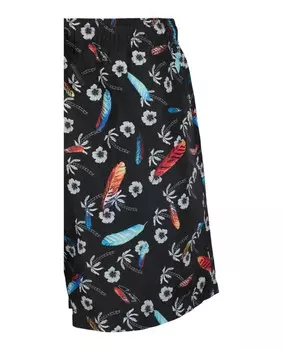 Шорты для плавания с гавайским принтом Marcelo Burlon, мультиколор