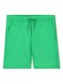 Шорты для плавания с логотипом HUGO KIDS, зеленый