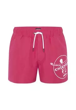 Шорты для плавания с логотипом и карманами CHIEMSEE, цвет Raspberry