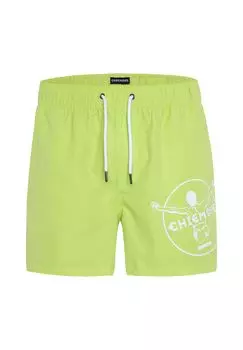 Шорты для плавания с логотипом и карманами CHIEMSEE, цвет Sharp Green
