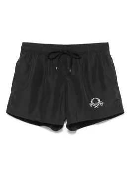 Шорты для плавания с логотипом Moschino, черный