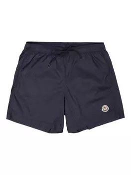 Шорты для плавания с монограммой Moncler, синий