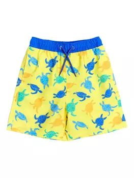 Шорты для плавания с принтом черепахи SOLISWIM KIDS, желтый