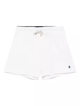 Шорты для плавания с вышивкой Polo Pony Polo Ralph Lauren, белый