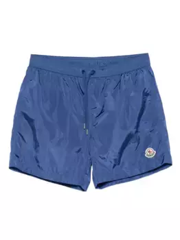 Шорты для плавания с завязками MONCLER, синий